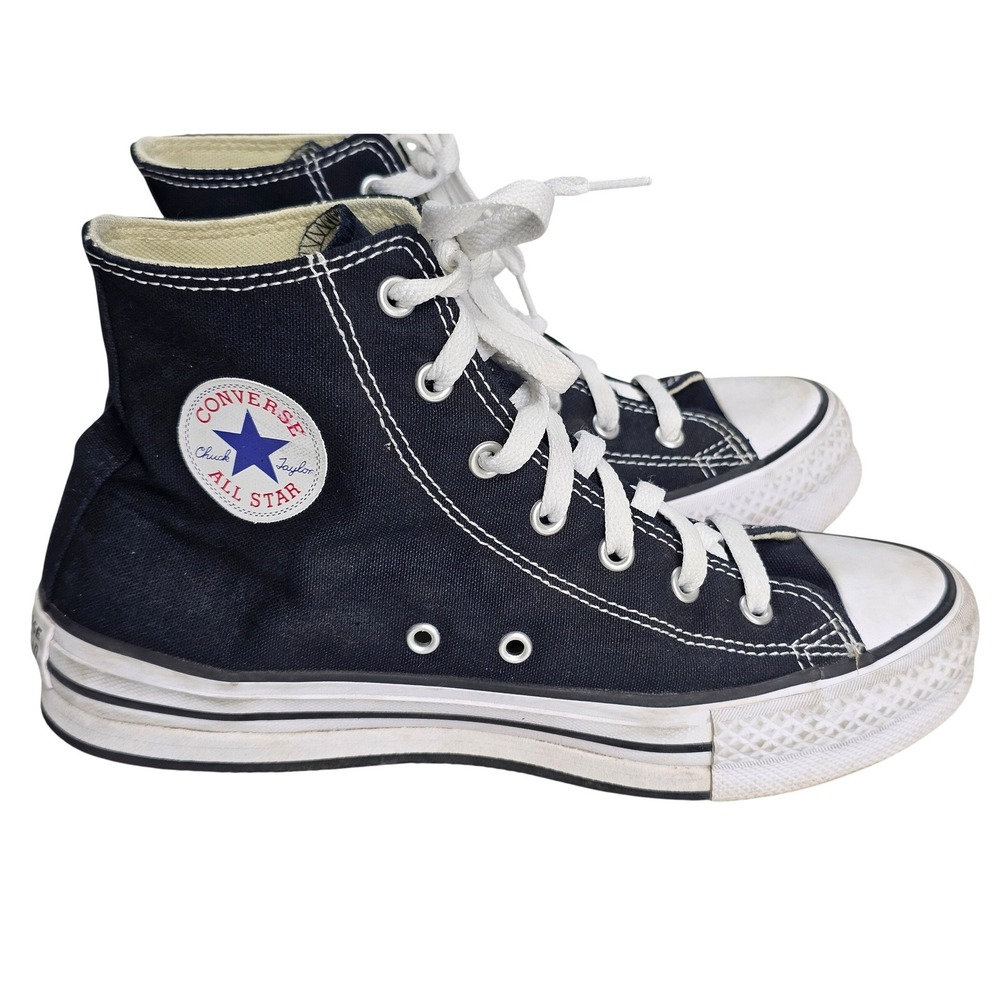 Converse Chuck Taylor All Star High Top Navy Blue Kids Size 5.5 Sneakers 272855F
